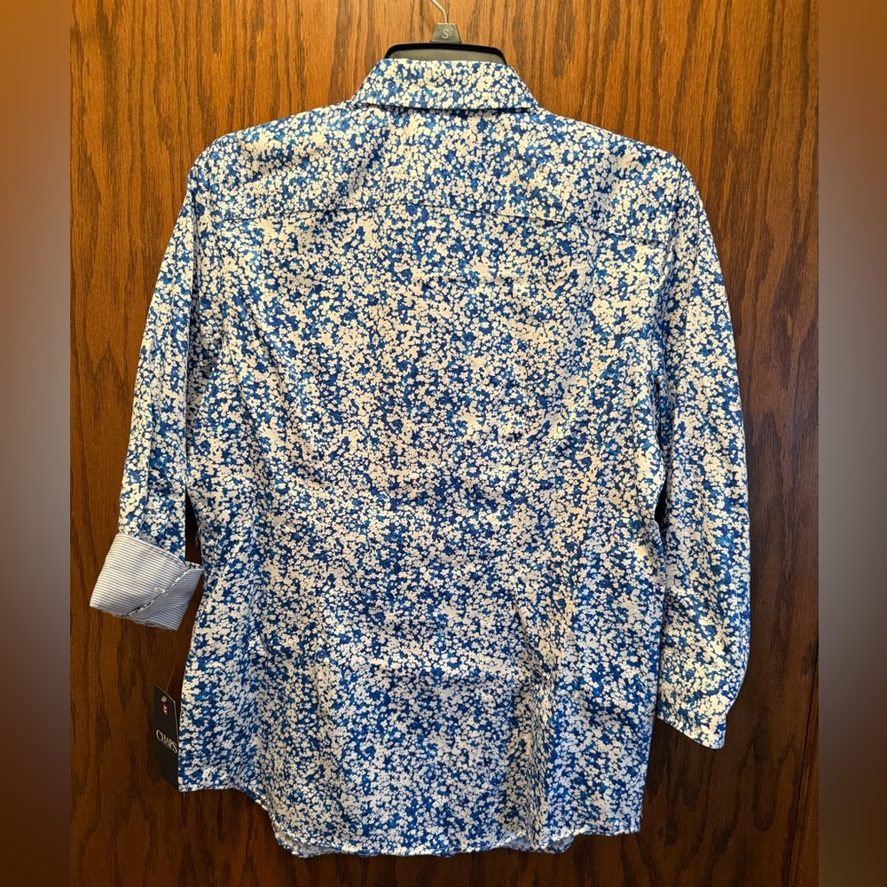 Chaps Women's Button Up Floral Shirt-New - Picture 7 of 7